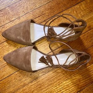 Gianni Bini Lace-Up Flats